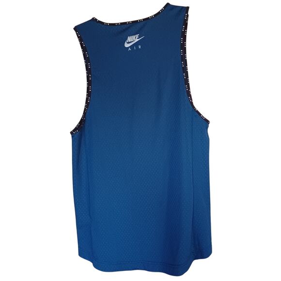 Nike Air Women's Tank Top Dri-Fit Teal Blue Size Small Sports Running Gym Tennis - Picture 2 of 6